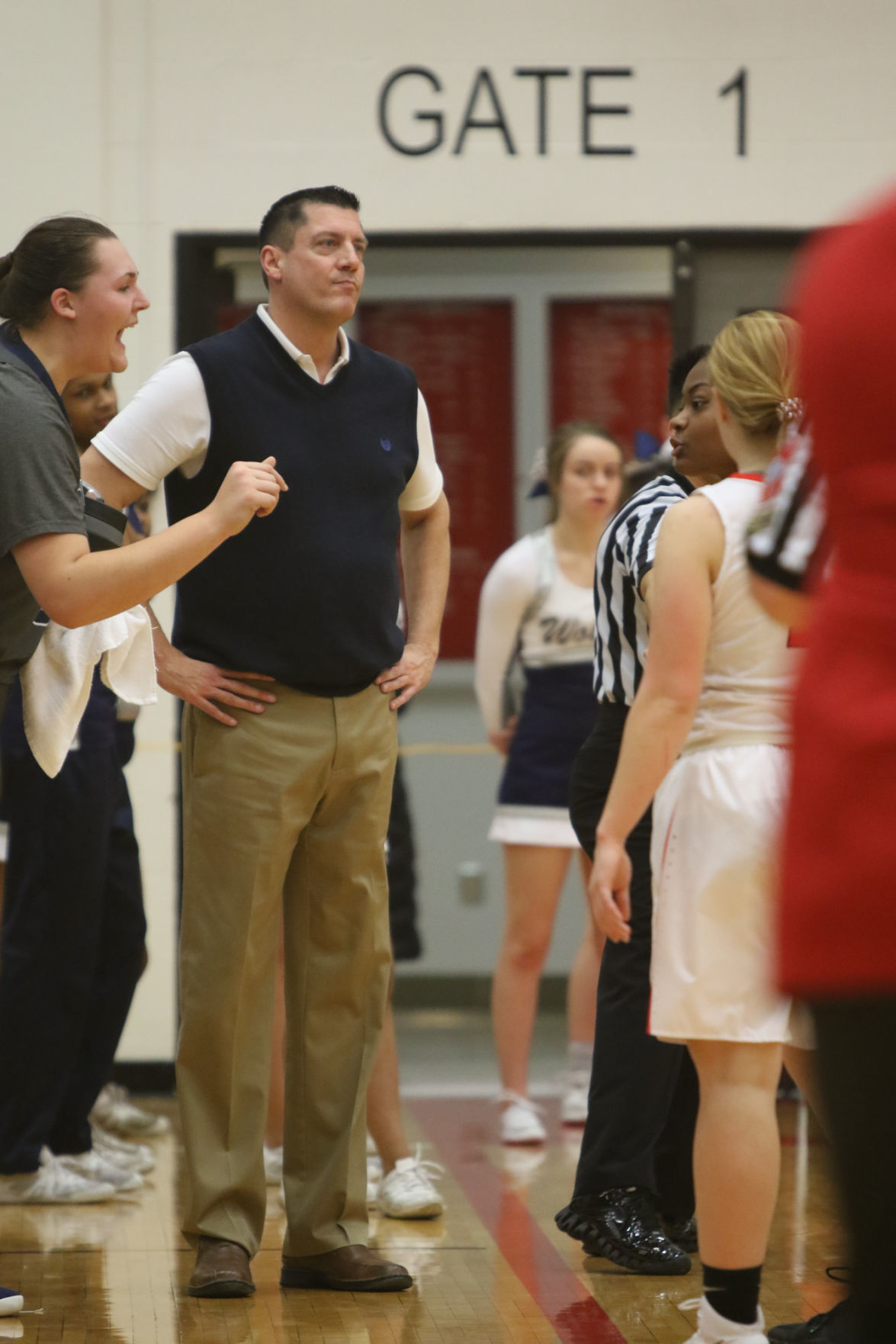 Gallery: Girls basketball sectional - Kankakee Valley vs Michigan City
